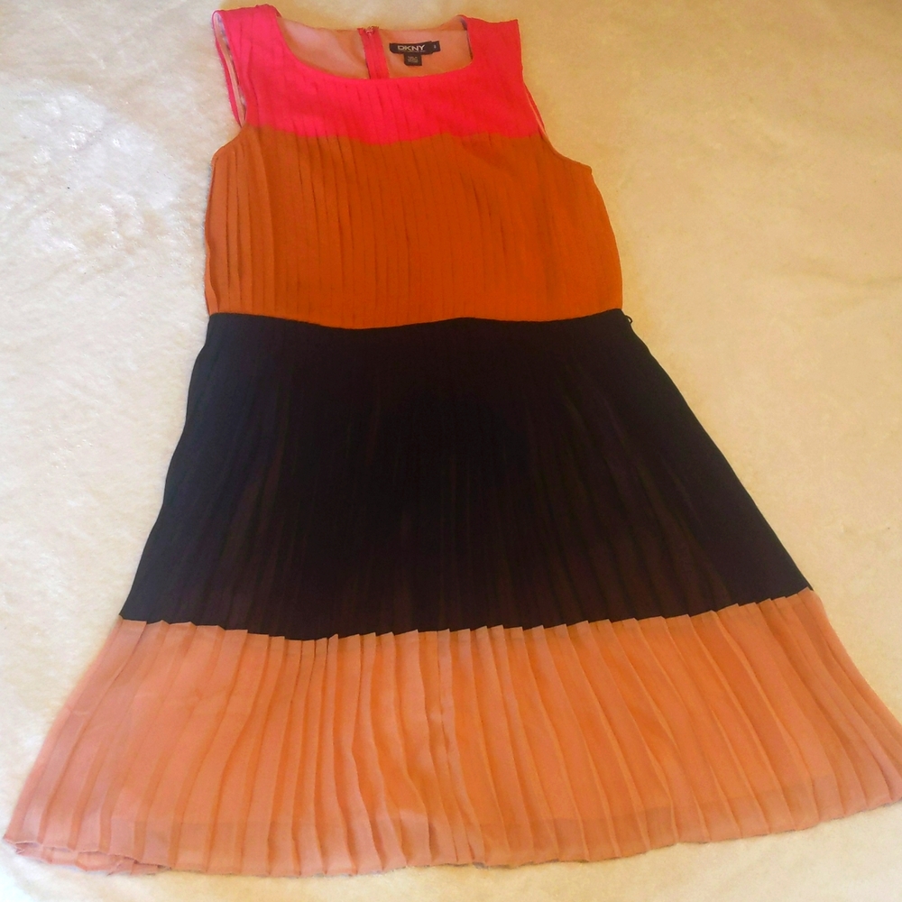 Dnky Vintage Color Block dress